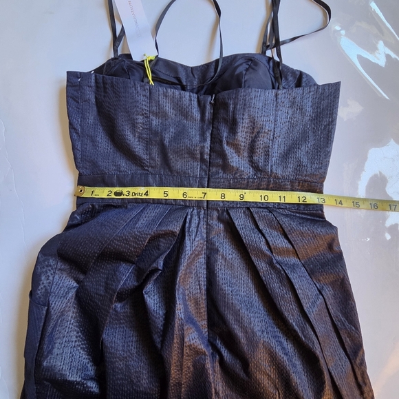 BCBGeneration Navy Strapless Mini Pocket Dress - Picture 6 of 10